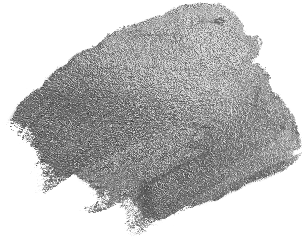 Silver Metallic Brushstroke	